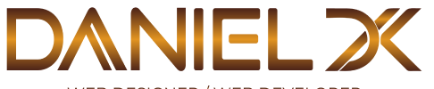 Logotipo DK Daniel Variação Dourado 2